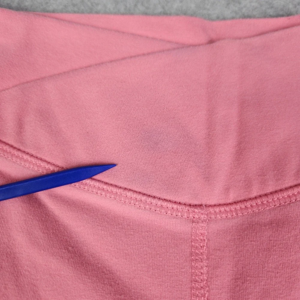 Old Navy Flare Pants‎ Girls L 10-12 Pink PowerChill Go-Dry High-Rise Crossover